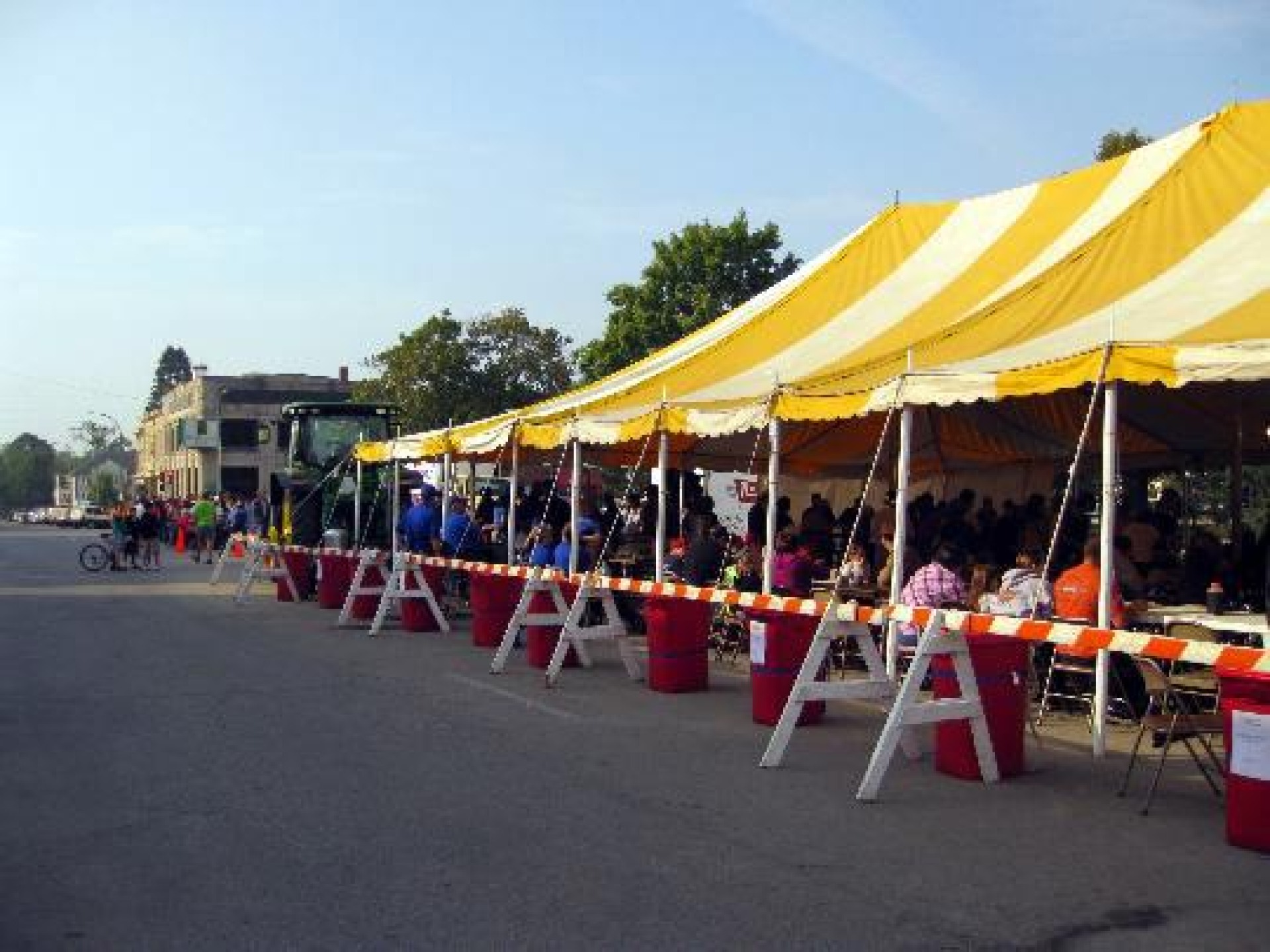 pancake tent