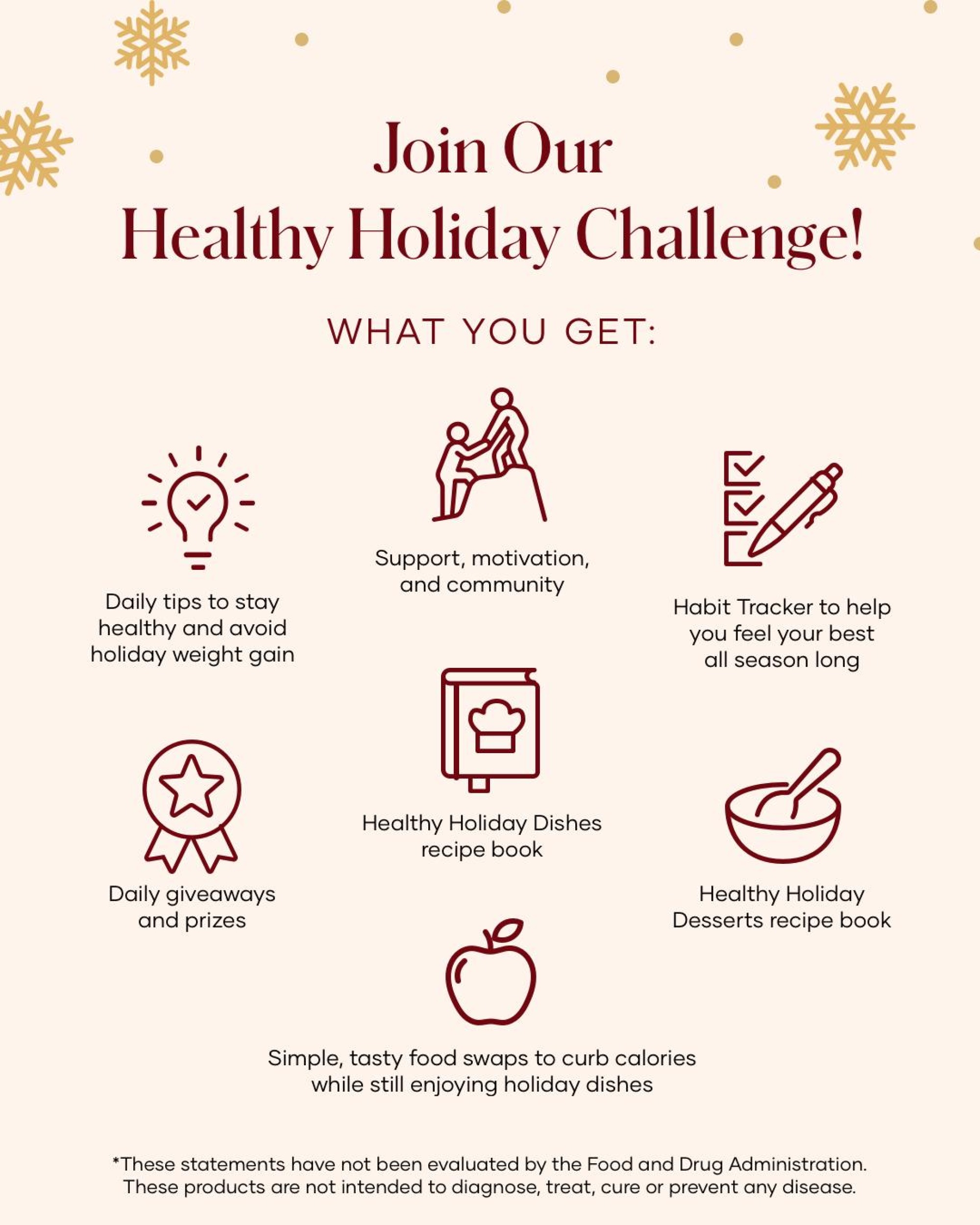 Bob Ferguson Wellness Blog - Join Our Healthy Holiday Challenge! -  Fairfield, Iowa Chamber of Commerce